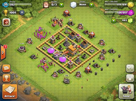 clash of clans town hall 6